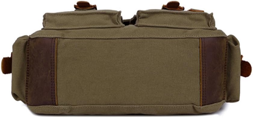 Shoulder Bag for Men - Canvas - Laptop Compartments