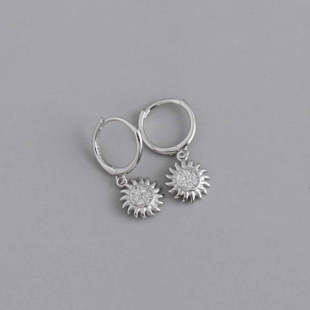 Stylish Sun Earrings for Women – Elara