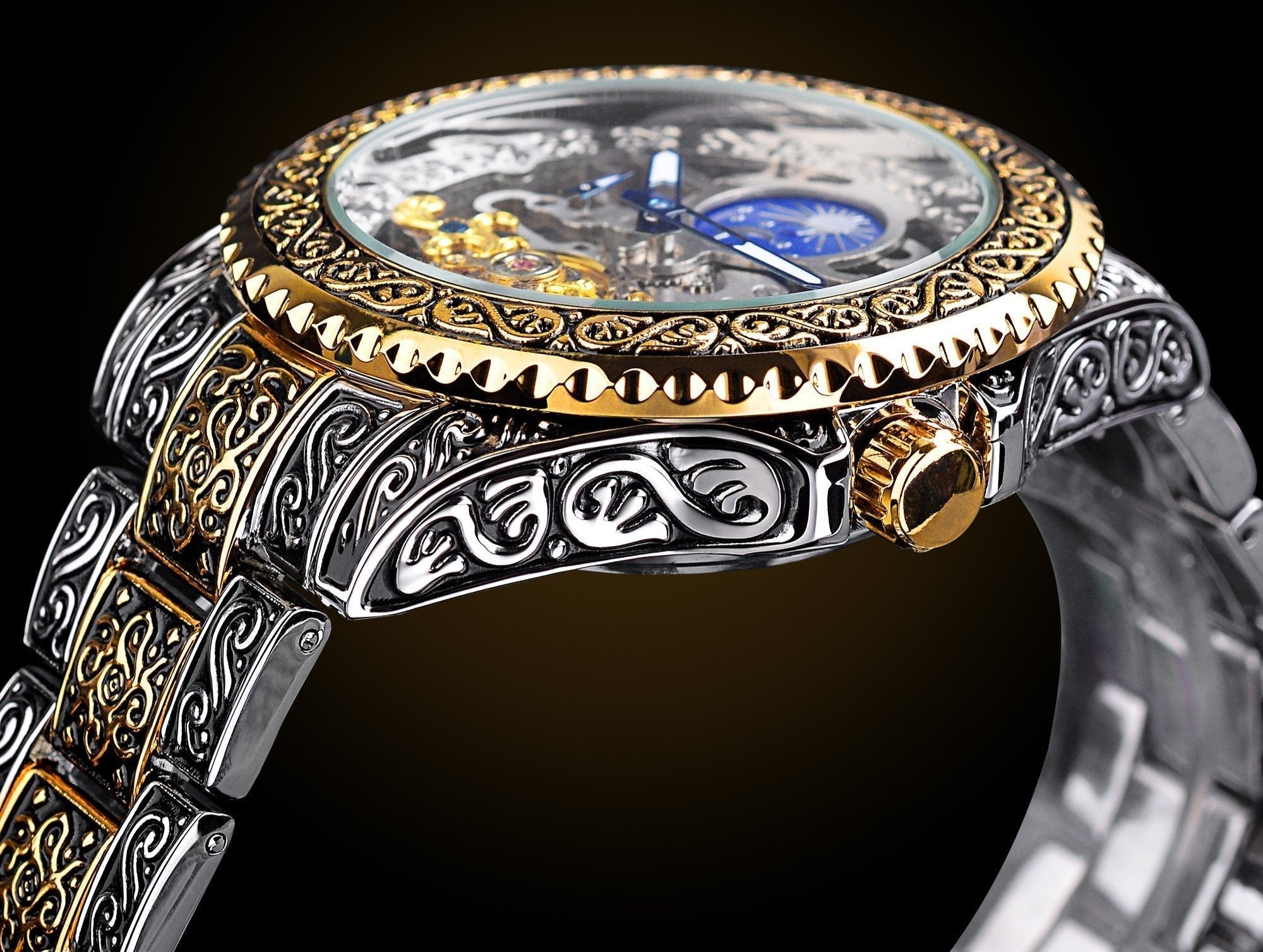 Skeleton Mechanical Men's Watch – Valtor