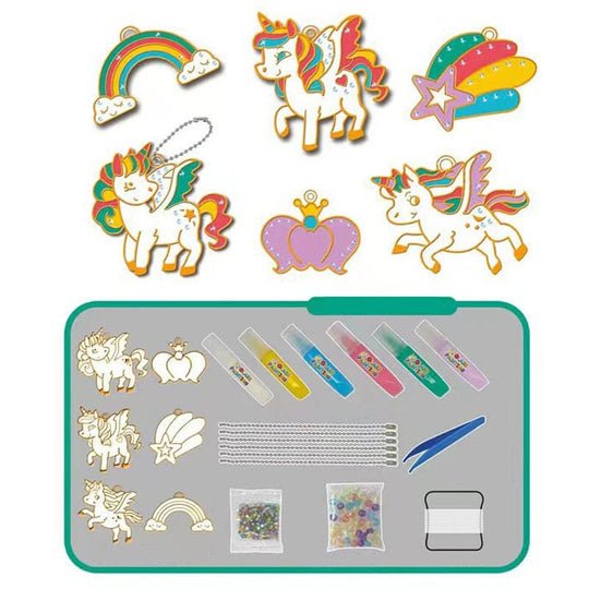 Creative Craft Set for Kids – Design Sparkling Charms Yourself