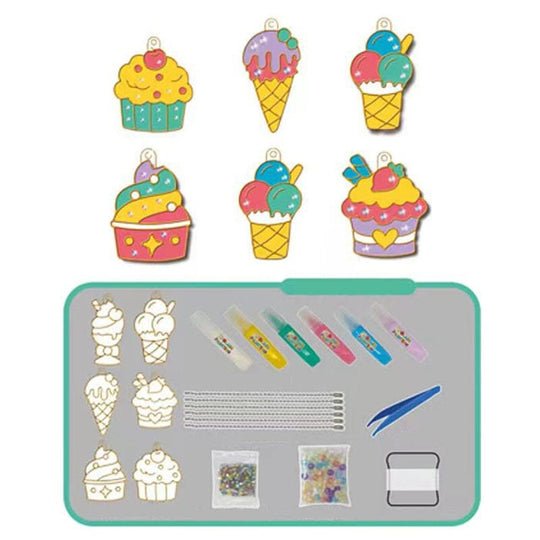 Creative Craft Set for Kids – Design Sparkling Charms Yourself