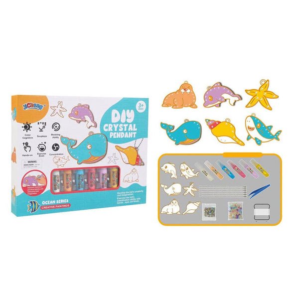 Creative Craft Set for Kids – Design Sparkling Charms Yourself