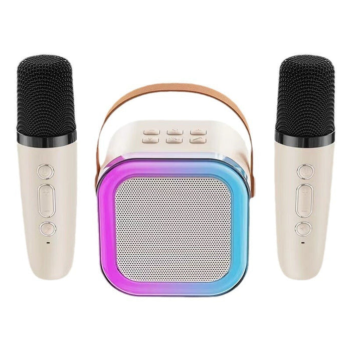 SingJoy Mini Karaoke System – Wireless Microphones for Unforgettable Singing Moments