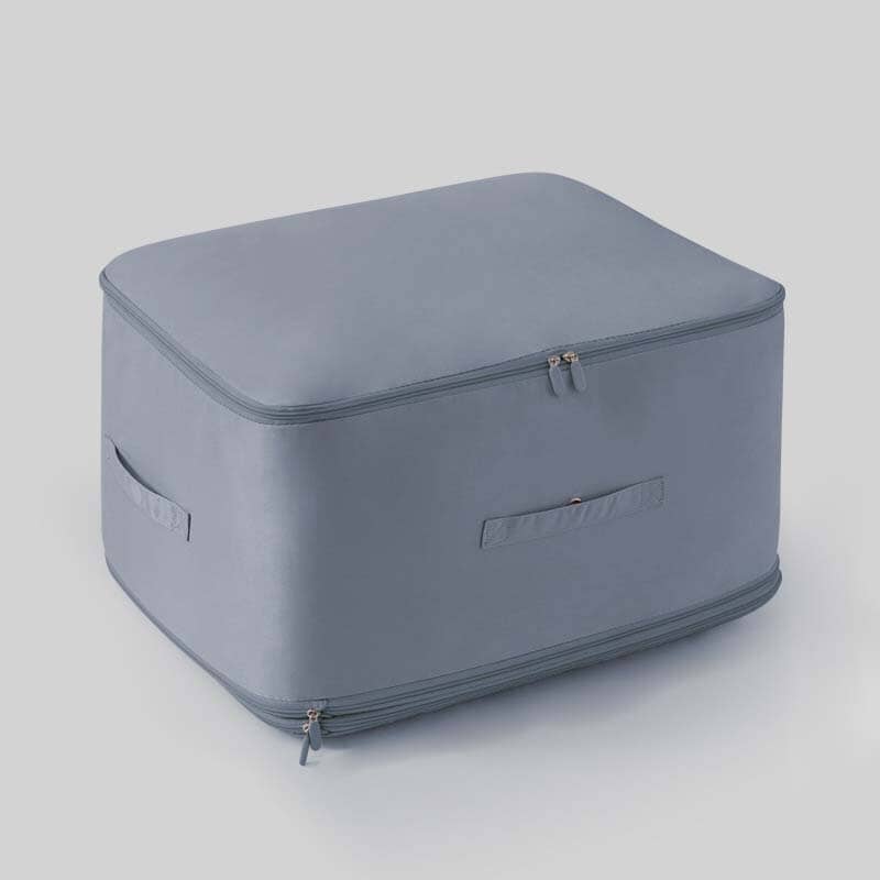 Extremely space-saving, self-compressing organiser