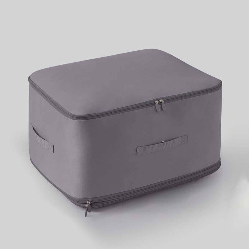 Extremely space-saving, self-compressing organiser