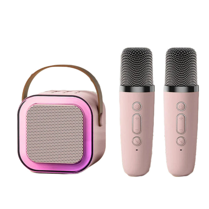 SingJoy Mini Karaoke System – Wireless Microphones for Unforgettable Singing Moments