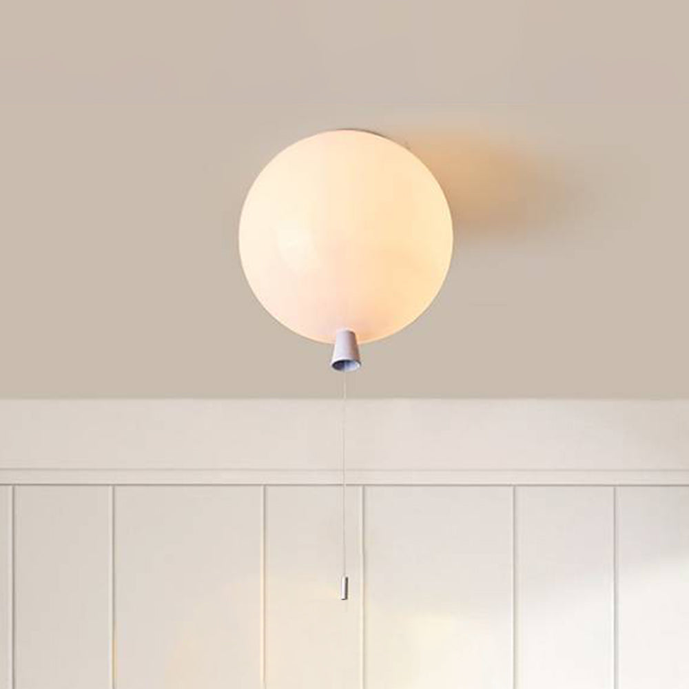 Compact Modern LED Balloon Ceiling Light – AuraLite