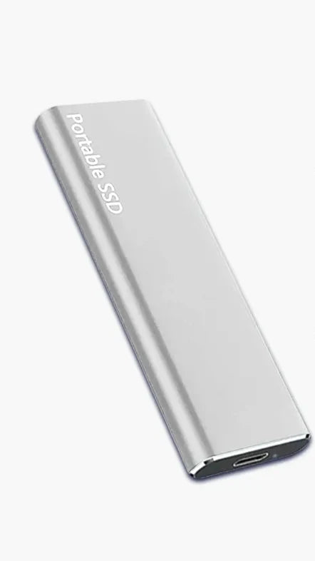 DATAVAULT 4 TB External Hard Drive - Ultra Slim USB-C Storage