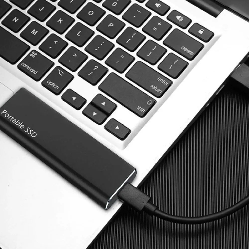 DATAVAULT 4 TB External Hard Drive - Ultra Slim USB-C Storage