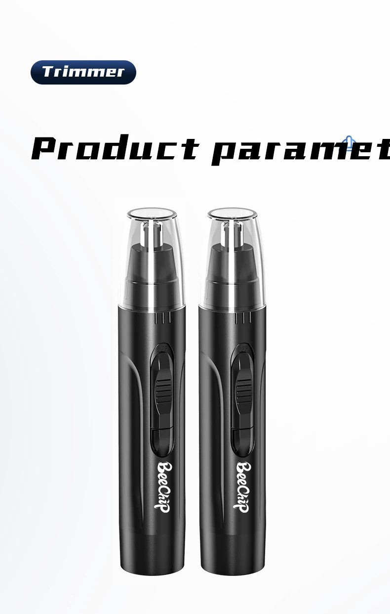 Nose & Ear Hair Trimmer - Pain-Free & Rechargeable