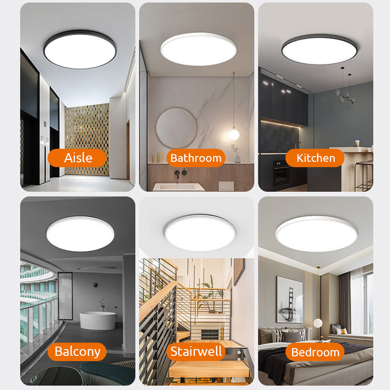 Flat LED Ceiling Light - Slim & Modern Design for Any Space