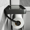 Toilet Roll Holder with Shelf – Stalux