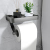 Toilet Roll Holder with Shelf – Stalux