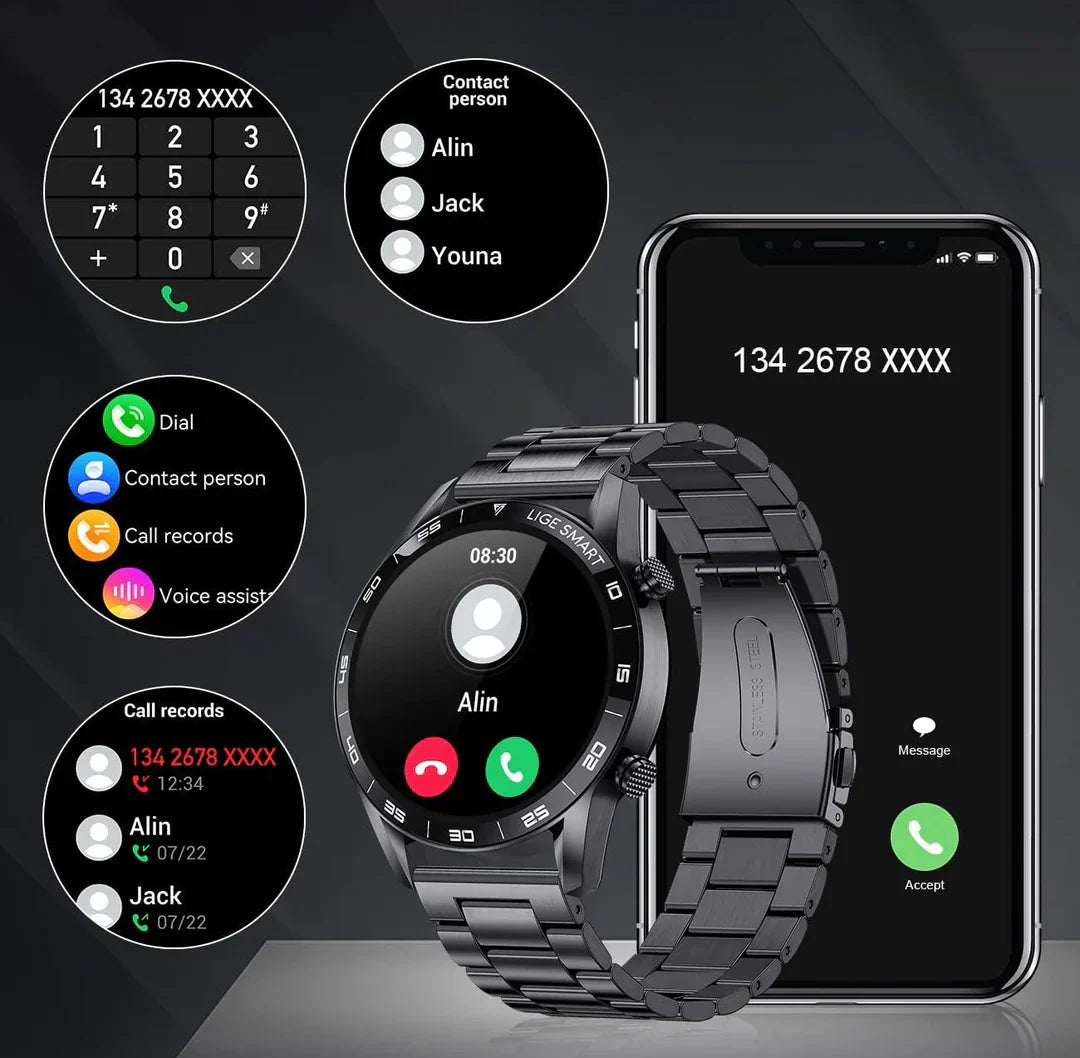 Luxury Men's Smartwatch – Axel