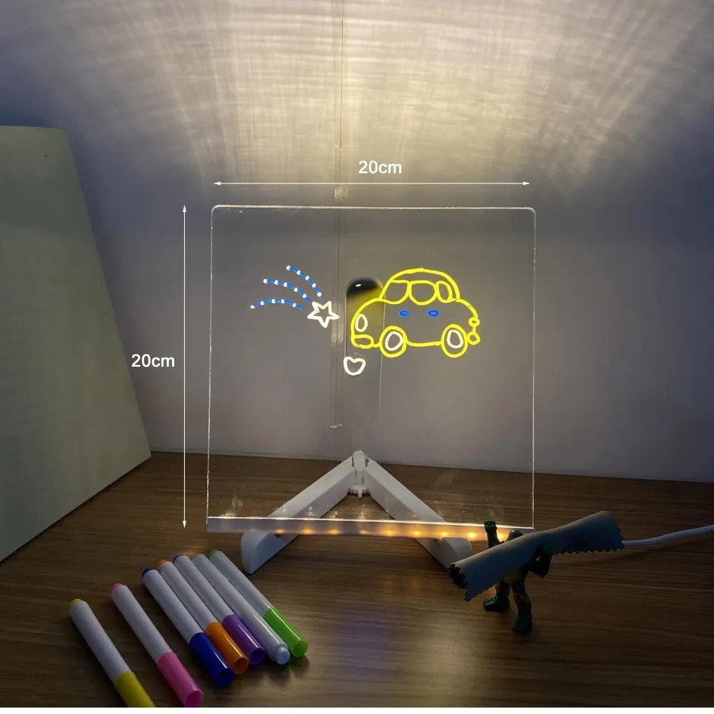 Screenless LED Drawing Board for Creative Kids - LumoPad