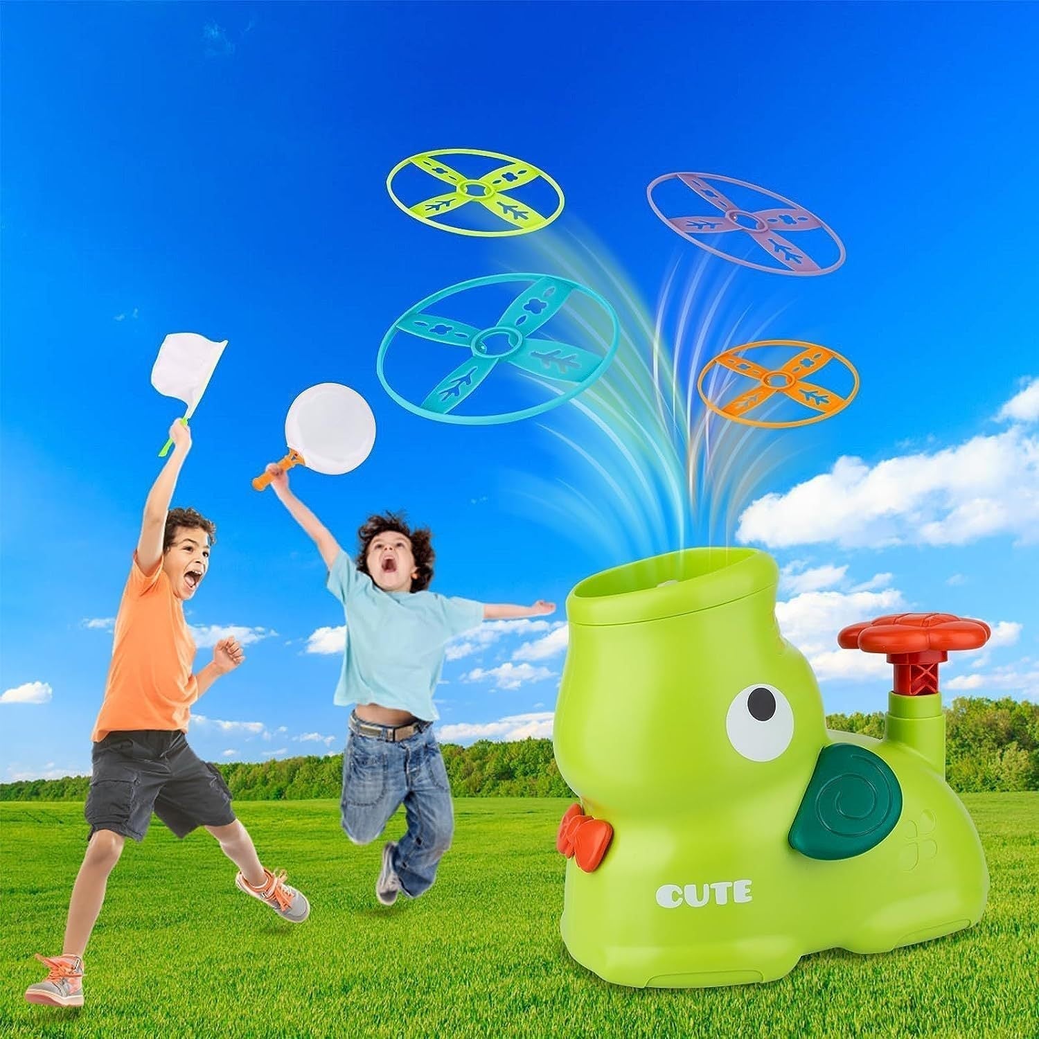 Cheerful Pigs Frisbee Set - Active Outdoor Fun