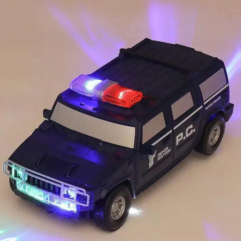 Transforming Robot Car | Police Car and Robot Toy
