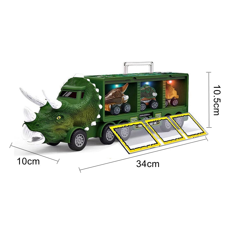 Dino Truck - Toy Lorry with Dinosaurs and Effects