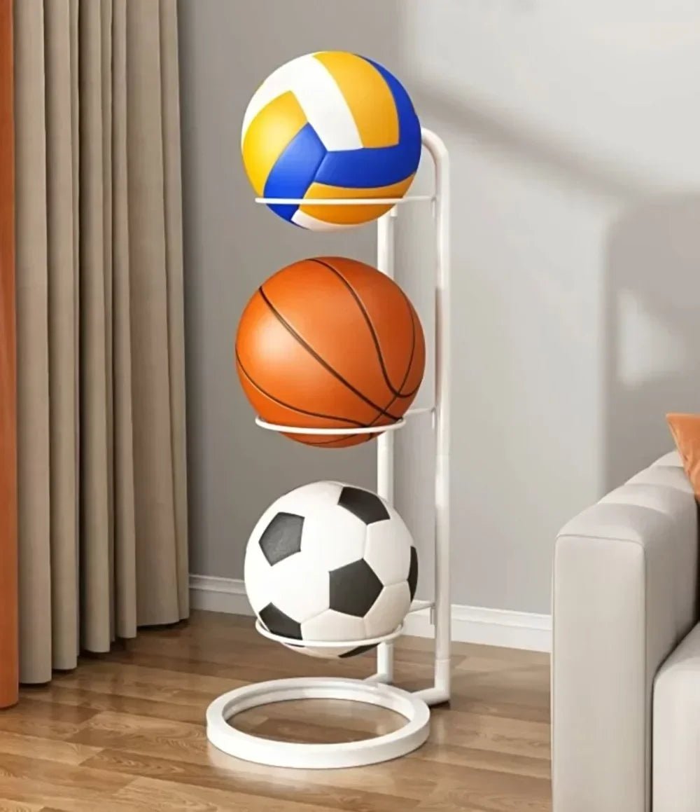 Compact Storage Rack for Sports Balls and Accessories – BallRack Pro