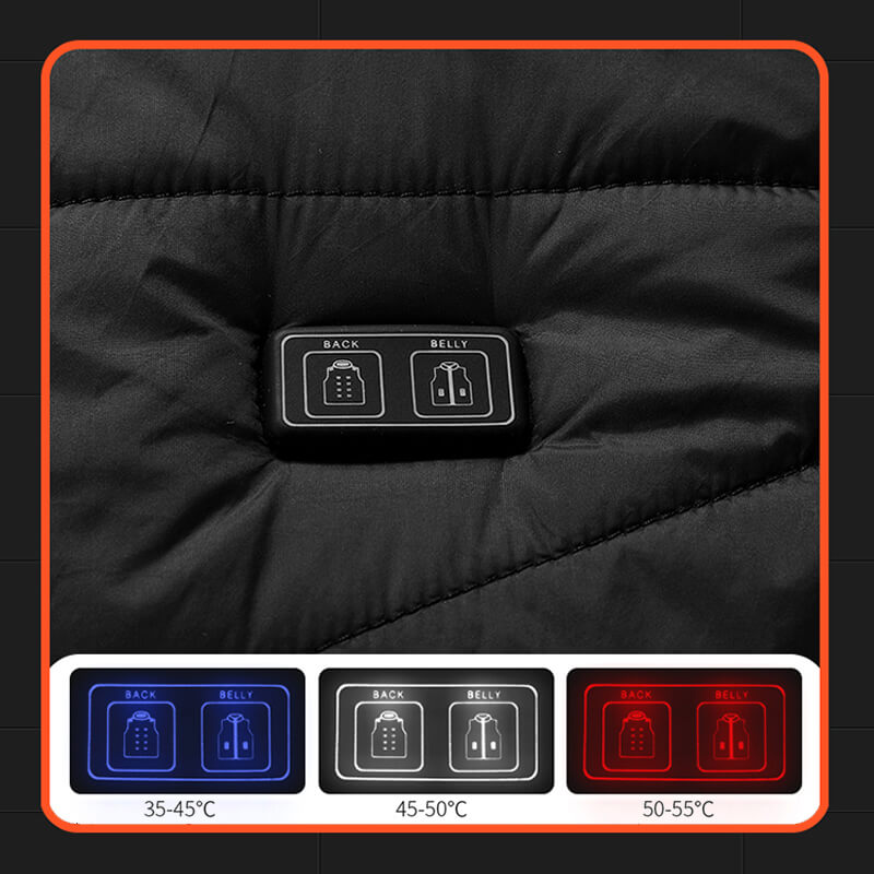 ThermoWarm Unisex Heated Gilet with Rechargeable Battery – Perfect for Cold Winter Days