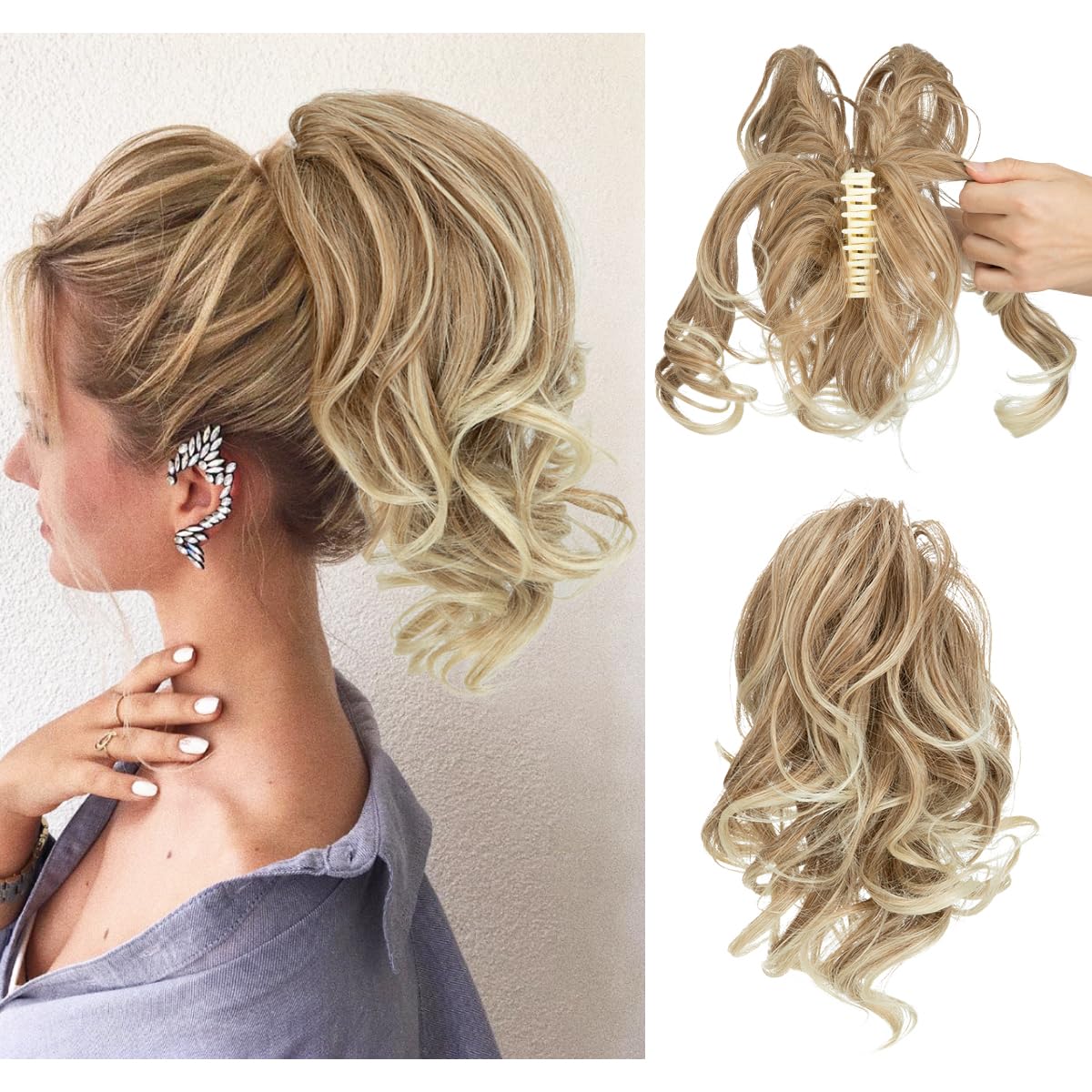 Curly Ponytail Hair Extension – Mira