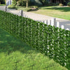 NatureCove Expandable Faux Ivy Fence | Silk-Like Privacy Screen for Indoor and Outdoor Use