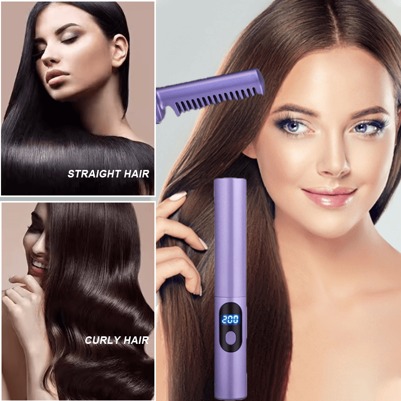 Sandsberg | Wireless Mini Hair Straightener & Curling Iron