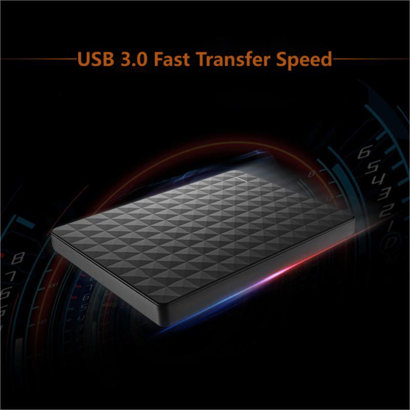 Ultra-thin Portable Hard Drive 10TB with USB 3.0 – Axton
