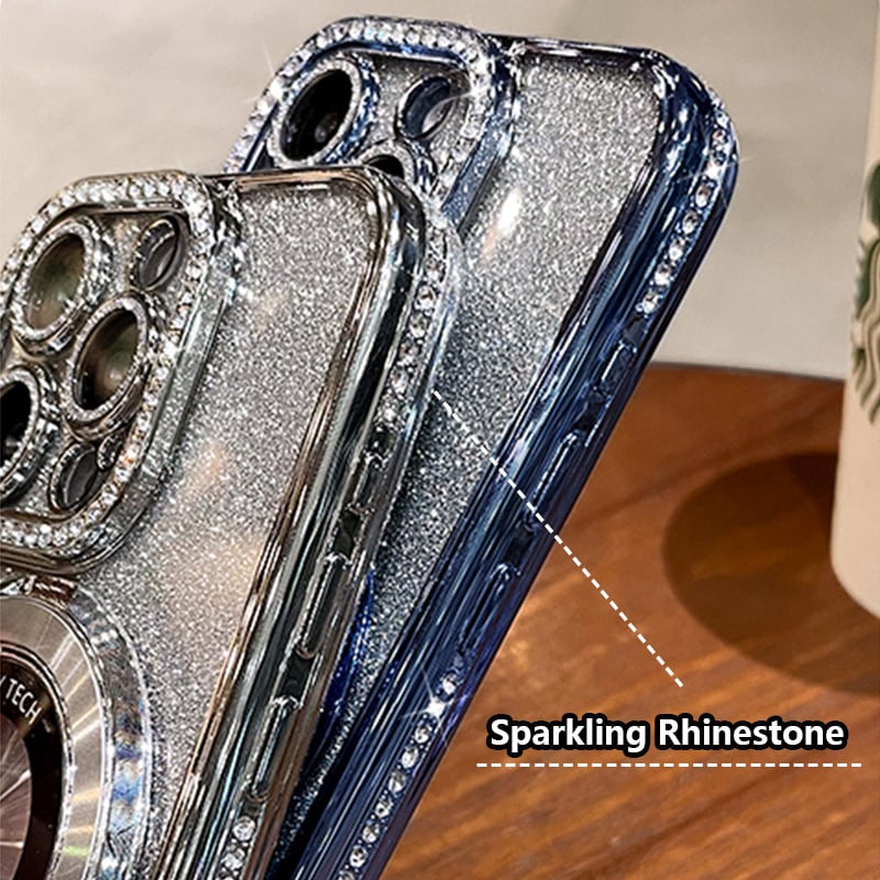 ✨SPARKLING DIAMOND MAGNETIC RING CASE FOR IPHONE