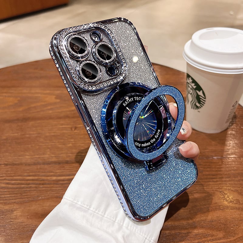 ✨SPARKLING DIAMOND MAGNETIC RING CASE FOR IPHONE