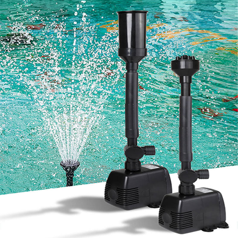 OasisStream Luxury Water Pump | Durable outdoor fountain pump with interchangeable nozzles