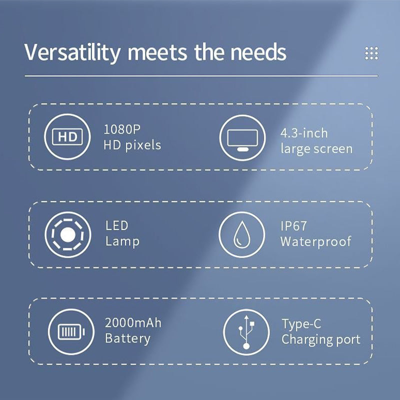HD Inspection Endoscope with Screen – ScopeLite HD