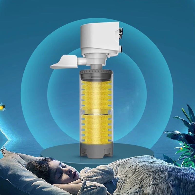 Quiet Electric Aquarium Filter – AquaSilence