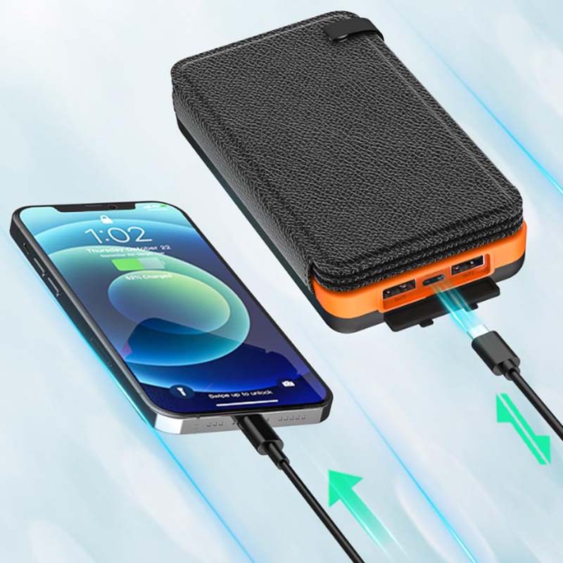 25000mAh High-Performance Solar Power Bank - Fast Charging