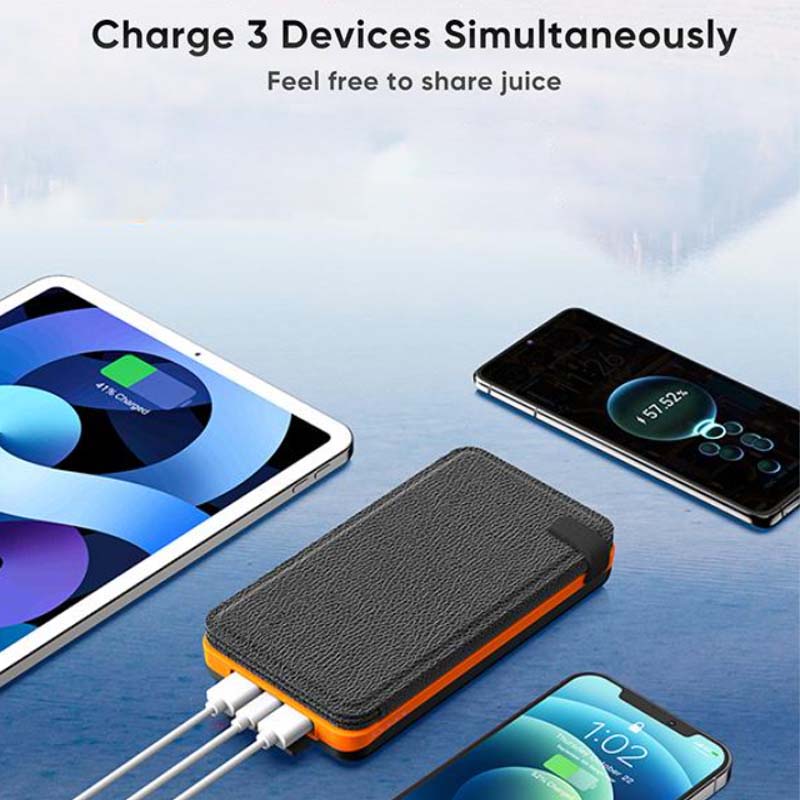 25000mAh High-Performance Solar Power Bank - Fast Charging