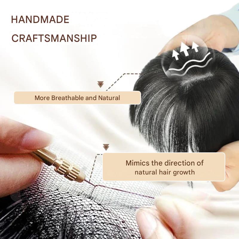 Clip-in Hair Piece with Fringe – Livia