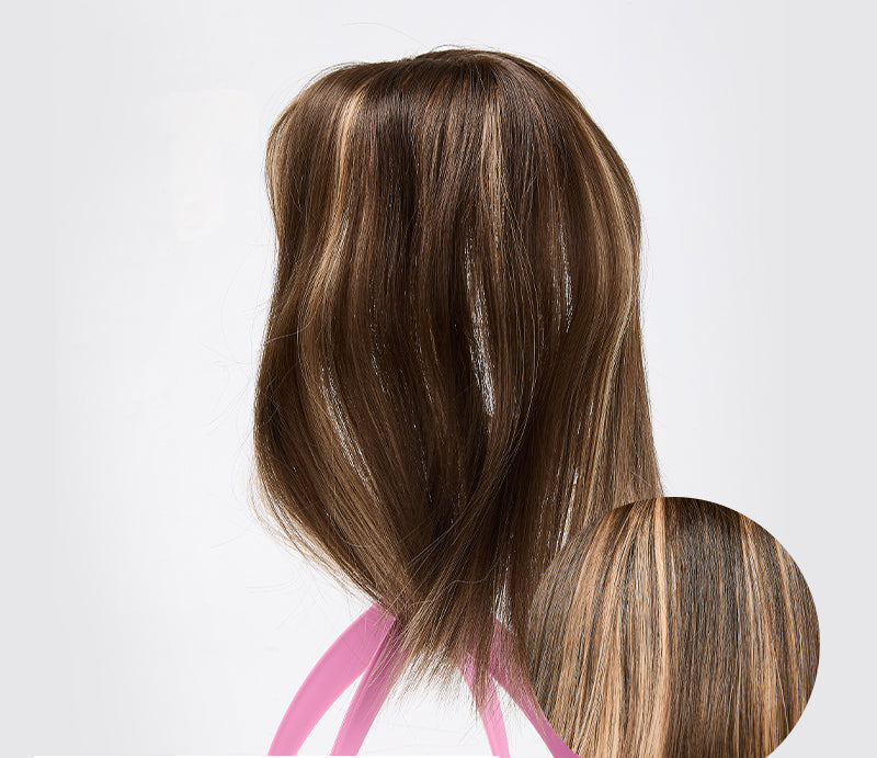 Clip-in Hair Piece with Fringe – Livia