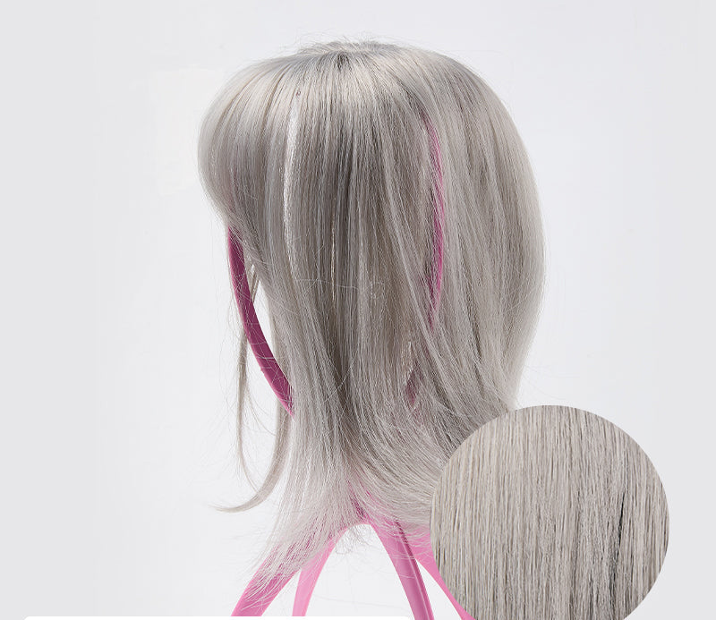 Clip-in Hair Piece with Fringe – Livia