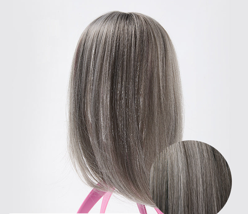 Clip-in Hair Piece with Fringe – Livia