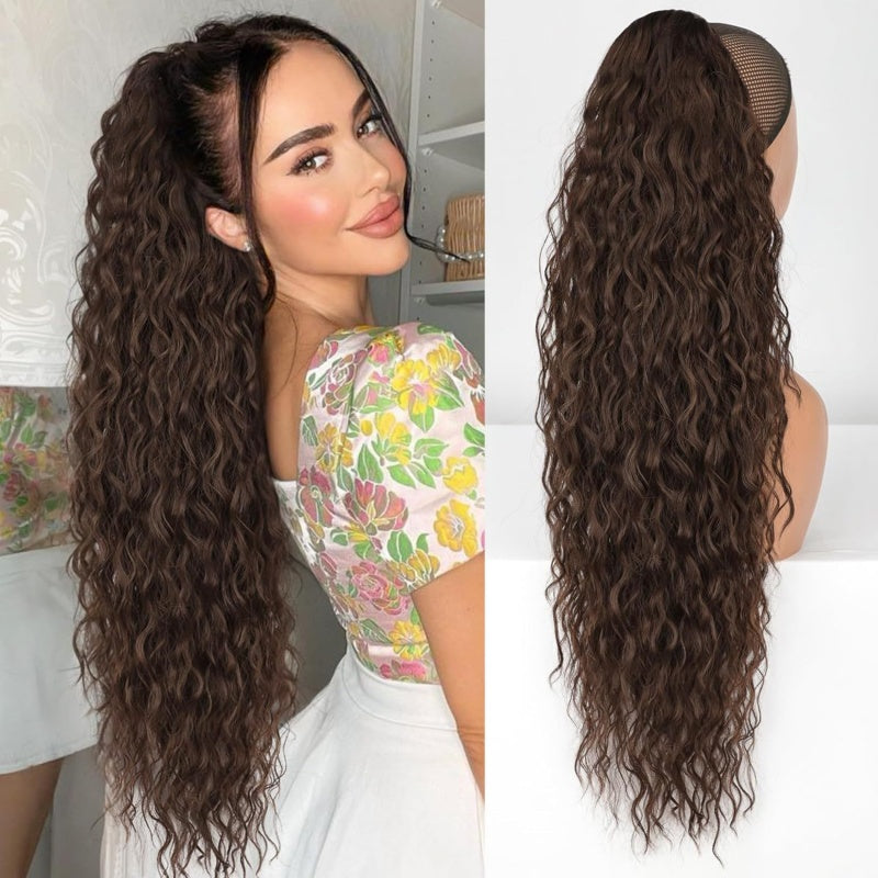 Curly Clip-in Ponytail – Nayla