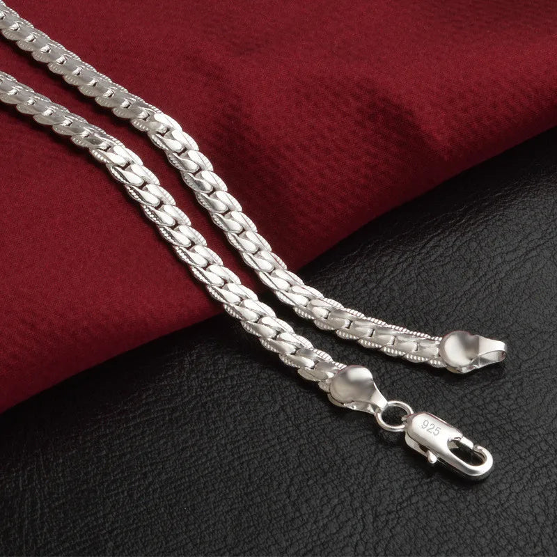 Sterling Silver Necklace | Timeless Elegance | For Women