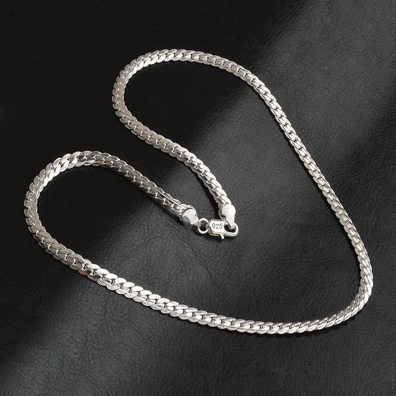 Sterling Silver Necklace | Timeless Elegance | For Women