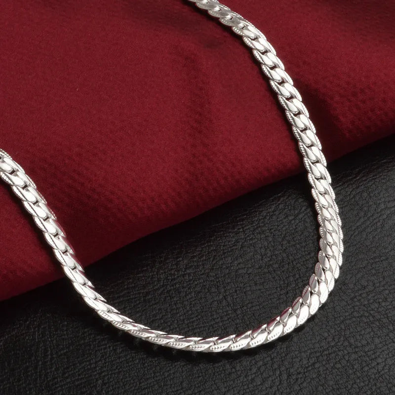 Sterling Silver Necklace | Timeless Elegance | For Women