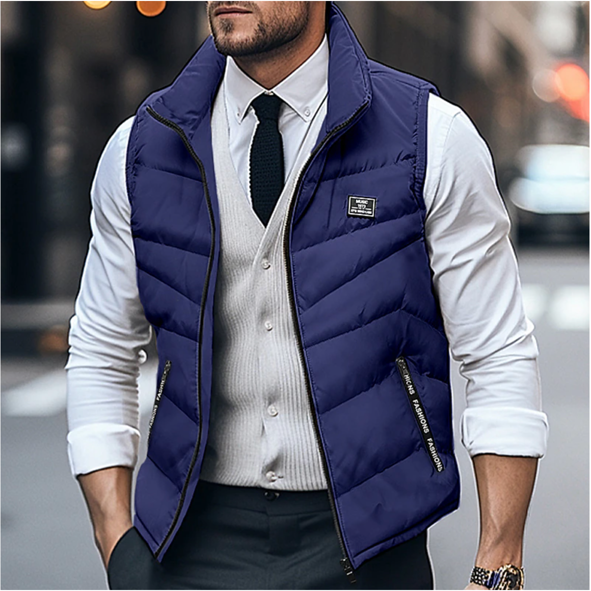 Ademend Vest for Men - Multifunctional & Stylish