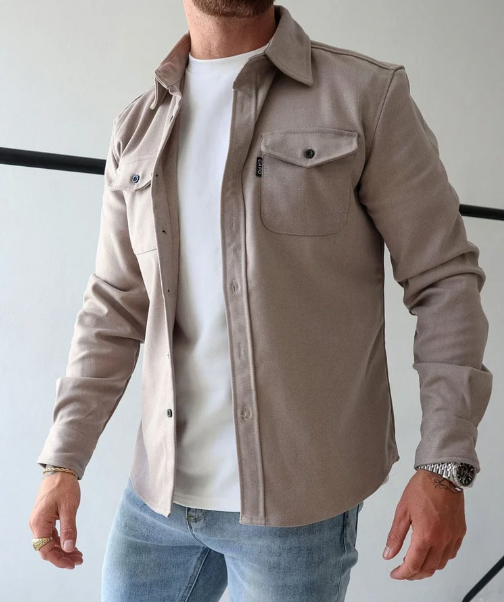Men's Long Sleeve Shirt - Functional and Stylish Design