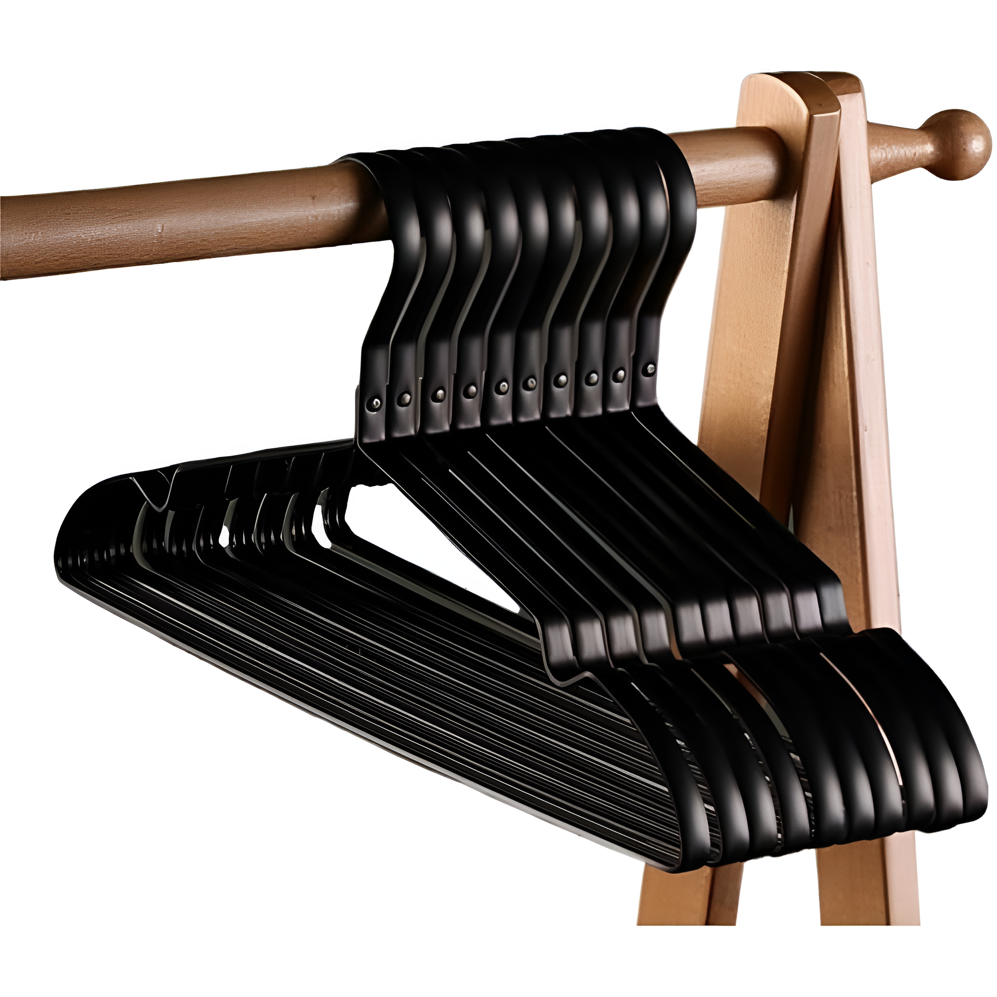 Anti-Slip Aluminium Hangers | Space-Saving Design