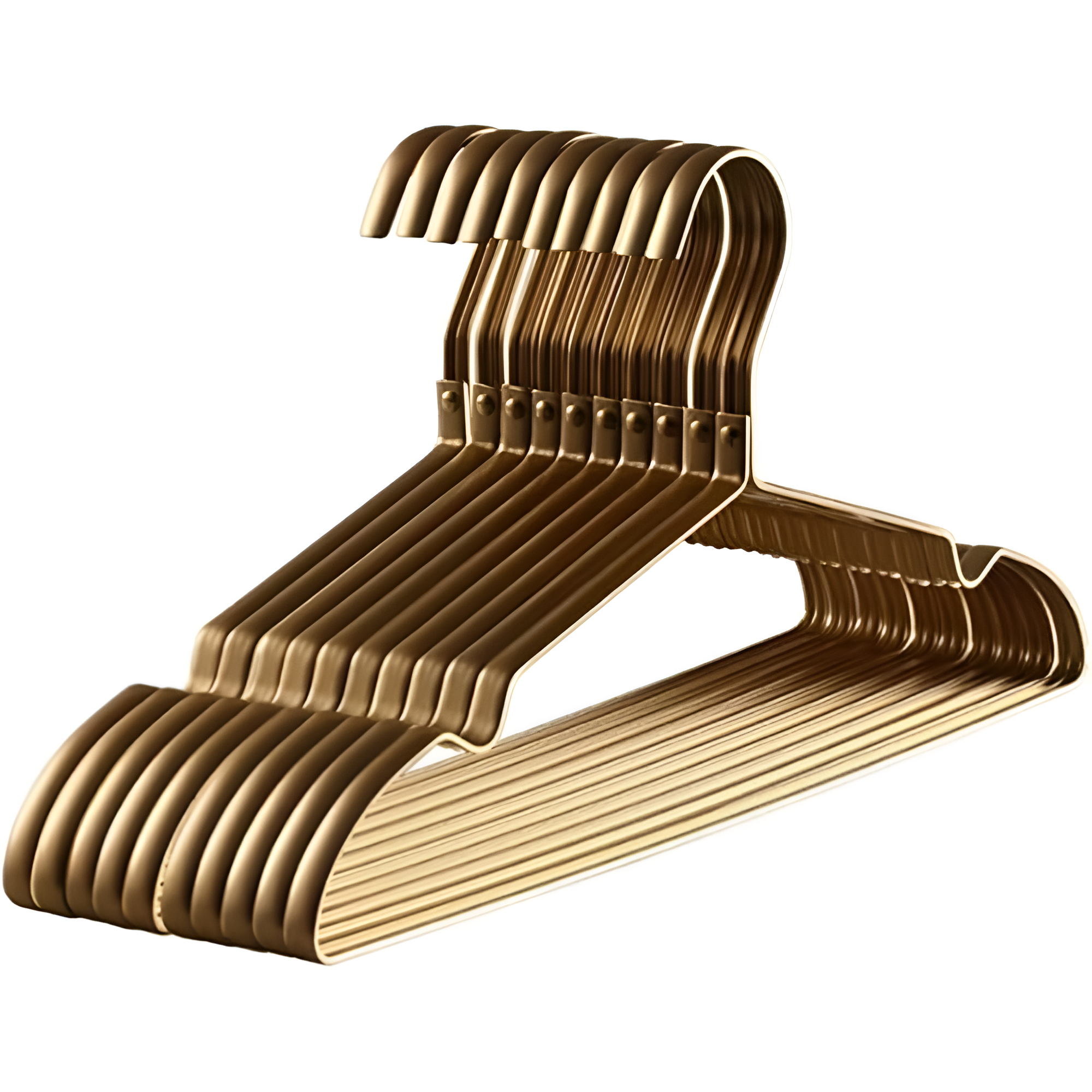 Anti-Slip Aluminium Hangers | Space-Saving Design