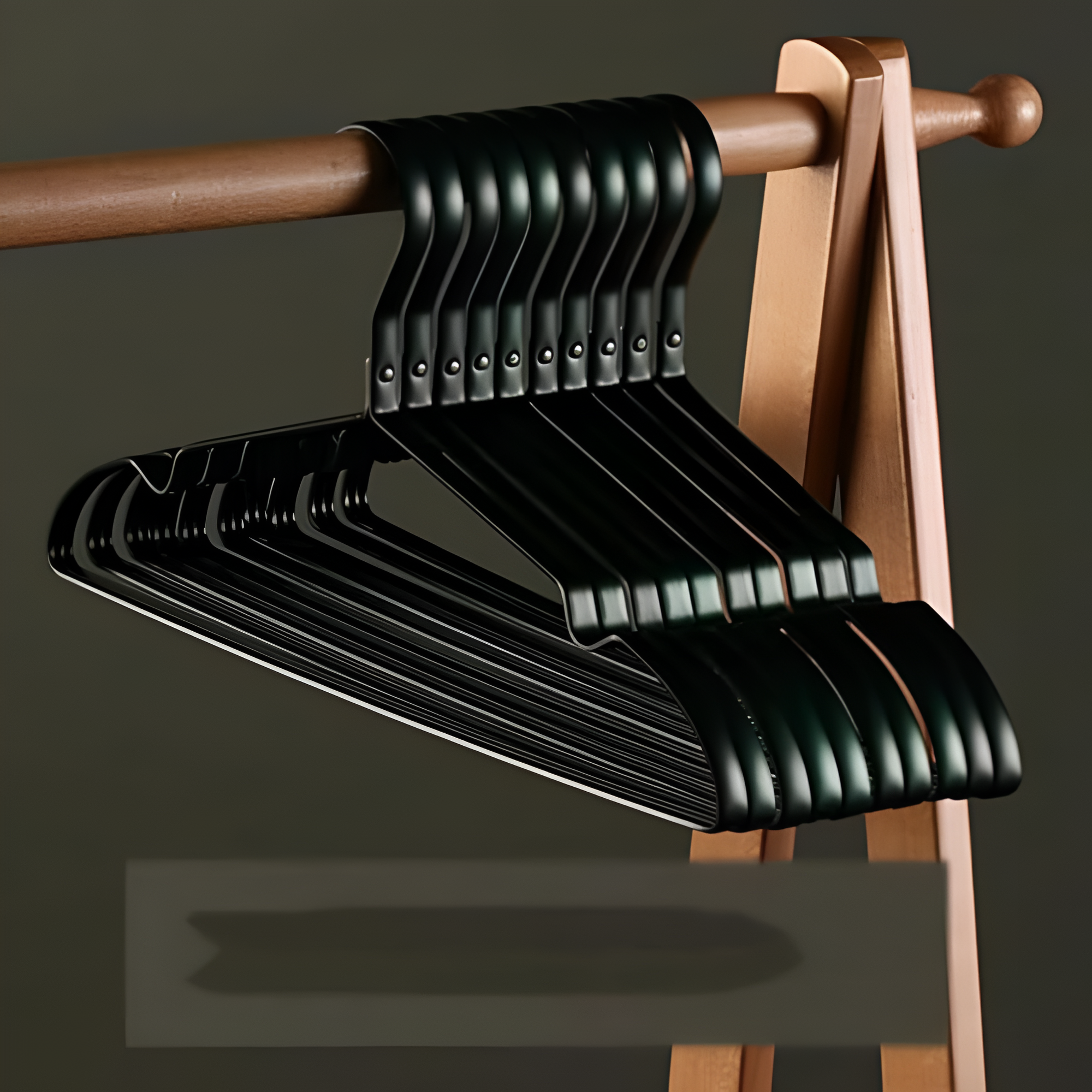 Anti-Slip Aluminium Hangers | Space-Saving Design