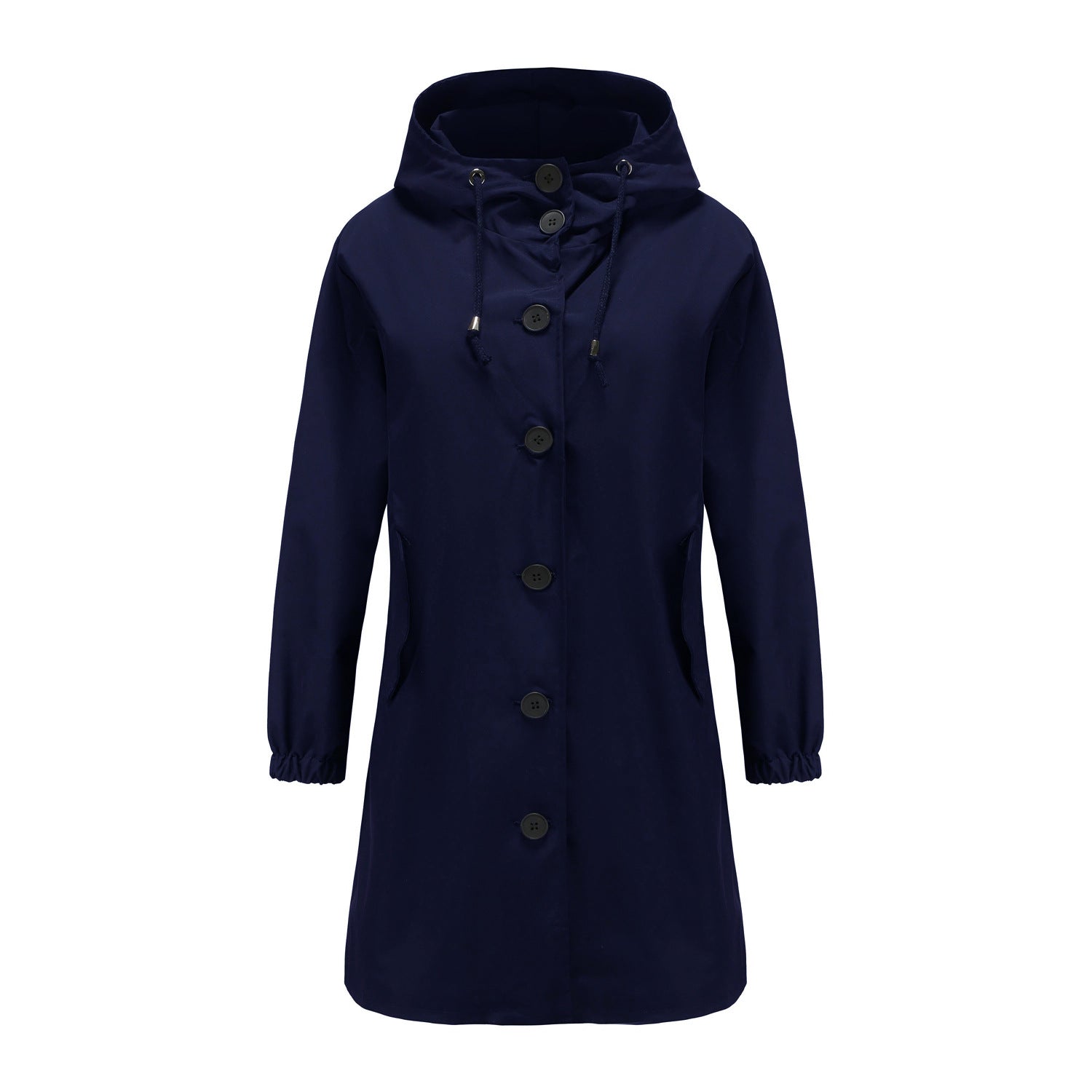 Ladies' Raincoat - Stylish with Hood, Waterproof