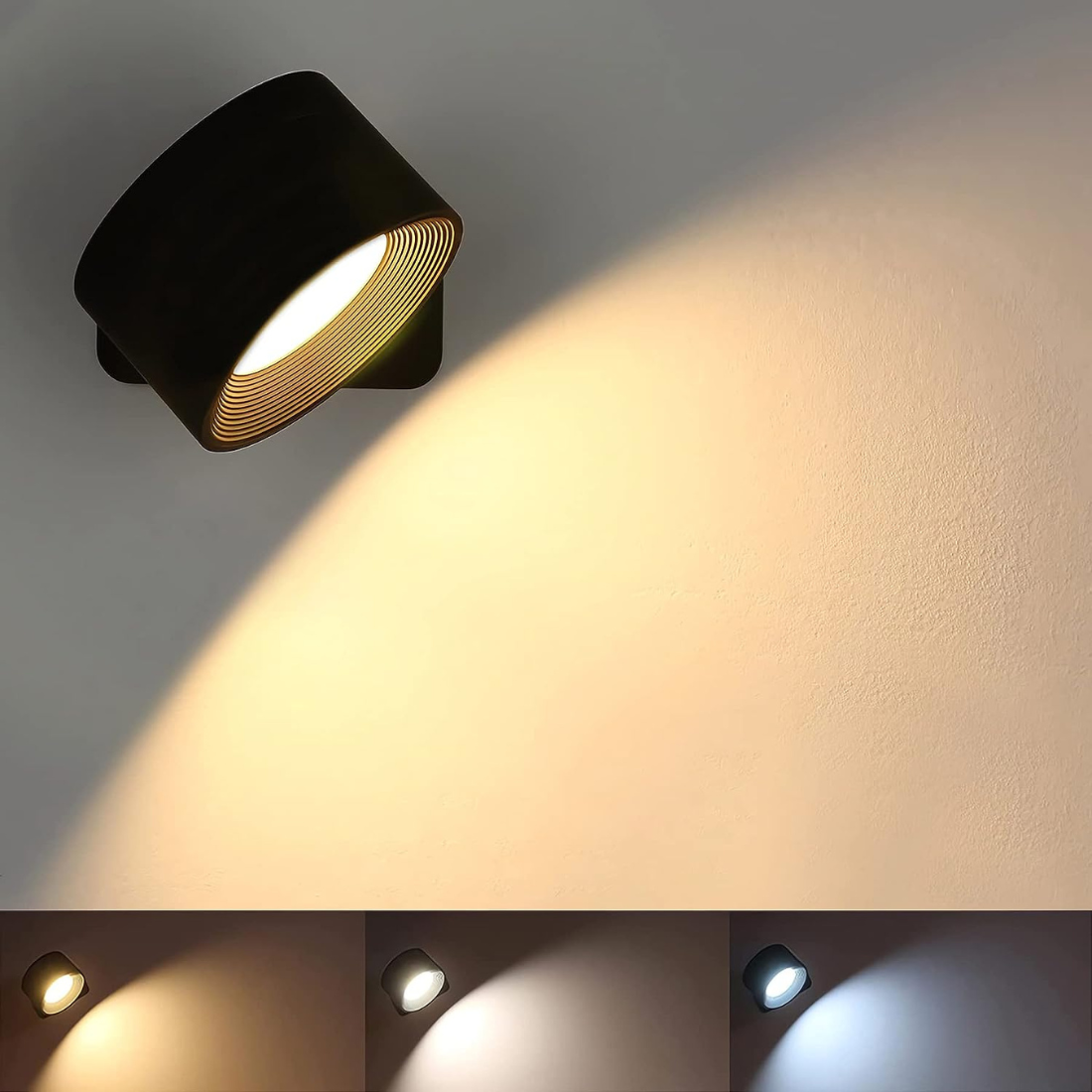 Wireless 360° Rechargeable LED Wall Light